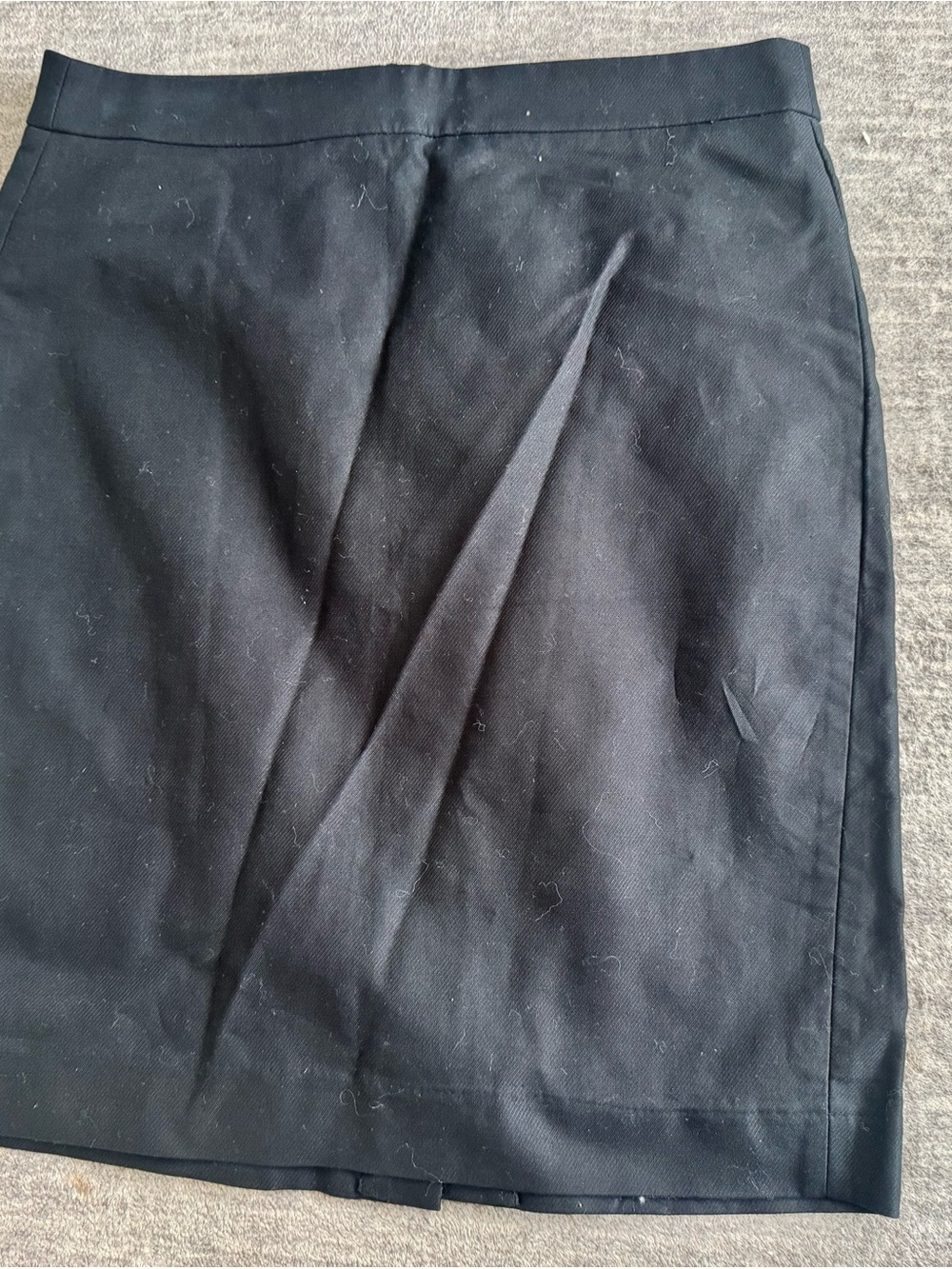J. Crew Black Pencil Skirt